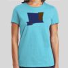 Premium Cotton CVC Roundneck T-shirt (Ladies) Thumbnail