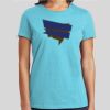 Premium Cotton CVC Roundneck T-shirt (Ladies) Thumbnail