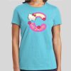 Premium Cotton CVC Roundneck T-shirt (Ladies) Thumbnail