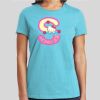 Premium Cotton CVC Roundneck T-shirt (Ladies) Thumbnail
