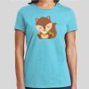 Premium Cotton CVC Roundneck T-shirt (Ladies) Thumbnail