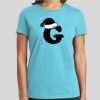 Premium Cotton CVC Roundneck T-shirt (Ladies) Thumbnail