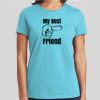 Premium Cotton CVC Roundneck T-shirt (Ladies) Thumbnail