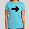 Premium Cotton CVC Roundneck T-shirt (Ladies) Thumbnail
