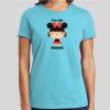 Premium Cotton CVC Roundneck T-shirt (Ladies) Thumbnail