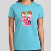 Premium Cotton CVC Roundneck T-shirt (Ladies) Thumbnail