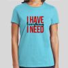 Premium Cotton CVC Roundneck T-shirt (Ladies) Thumbnail