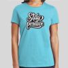 Premium Cotton CVC Roundneck T-shirt (Ladies) Thumbnail