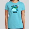 Premium Cotton CVC Roundneck T-shirt (Ladies) Thumbnail