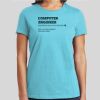 Premium Cotton CVC Roundneck T-shirt (Ladies) Thumbnail