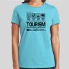 Premium Cotton CVC Roundneck T-shirt (Ladies) Thumbnail