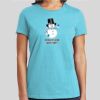 Premium Cotton CVC Roundneck T-shirt (Ladies) Thumbnail