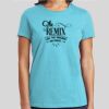 Premium Cotton CVC Roundneck T-shirt (Ladies) Thumbnail