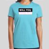 Premium Cotton CVC Roundneck T-shirt (Ladies) Thumbnail