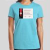 Premium Cotton CVC Roundneck T-shirt (Ladies) Thumbnail