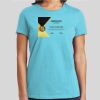 Premium Cotton CVC Roundneck T-shirt (Ladies) Thumbnail