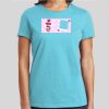 Premium Cotton CVC Roundneck T-shirt (Ladies) Thumbnail