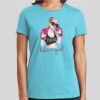 Premium Cotton CVC Roundneck T-shirt (Ladies) Thumbnail