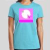 Premium Cotton CVC Roundneck T-shirt (Ladies) Thumbnail
