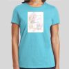 Premium Cotton CVC Roundneck T-shirt (Ladies) Thumbnail