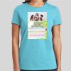 Premium Cotton CVC Roundneck T-shirt (Ladies) Thumbnail