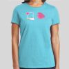 Premium Cotton CVC Roundneck T-shirt (Ladies) Thumbnail