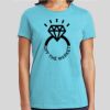 Premium Cotton CVC Roundneck T-shirt (Ladies) Thumbnail