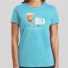 Premium Cotton CVC Roundneck T-shirt (Ladies) Thumbnail