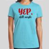 Premium Cotton CVC Roundneck T-shirt (Ladies) Thumbnail
