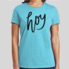 Premium Cotton CVC Roundneck T-shirt (Ladies) Thumbnail