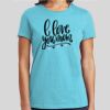 Premium Cotton CVC Roundneck T-shirt (Ladies) Thumbnail