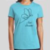 Premium Cotton CVC Roundneck T-shirt (Ladies) Thumbnail