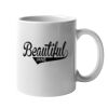 11oz Ceramic White Mug Thumbnail