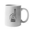11oz Ceramic White Mug Thumbnail