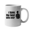 11oz Ceramic White Mug Thumbnail