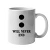 11oz Ceramic White Mug Thumbnail
