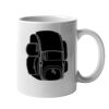 11oz Ceramic White Mug Thumbnail