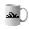 11oz Ceramic White Mug Thumbnail