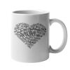 11oz Ceramic White Mug Thumbnail