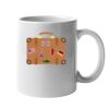 11oz Ceramic White Mug Thumbnail