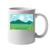 11oz Ceramic White Mug Thumbnail
