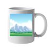 11oz Ceramic White Mug Thumbnail