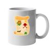 11oz Ceramic White Mug Thumbnail