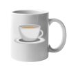 11oz Ceramic White Mug Thumbnail