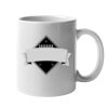11oz Ceramic White Mug Thumbnail
