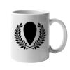 11oz Ceramic White Mug Thumbnail