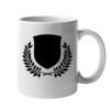 11oz Ceramic White Mug Thumbnail