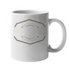 11oz Ceramic White Mug Thumbnail