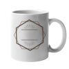 11oz Ceramic White Mug Thumbnail