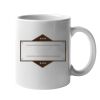 11oz Ceramic White Mug Thumbnail